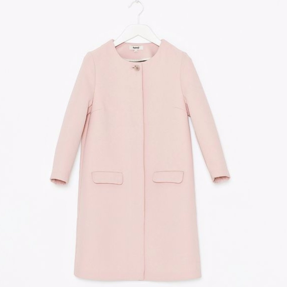 Samuji Pima Coat in Blush Pink